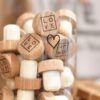 Bouchon en bois - LOVE